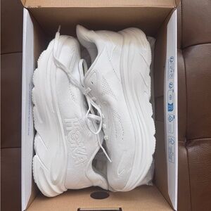 New Hoka Clifton 10 white 9.5 wide